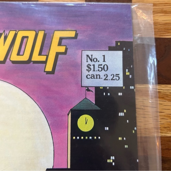 Nightwolf #1 "Entropy Enterprises" Comic Book - bought and stored by a collector - Picture 4 of 8